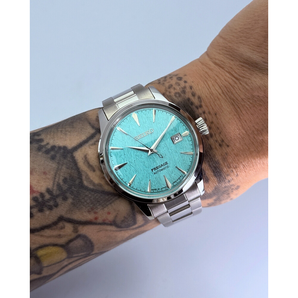 Custom Seiko Mod • Tiffany Snowflake Presage • 40.5mm